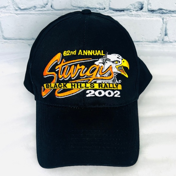 Beach Club Other - NWOT |•STURGIS BIKE RALLY•| Black Hills 62nd 2002 Unisex Baseball Hat/Cap